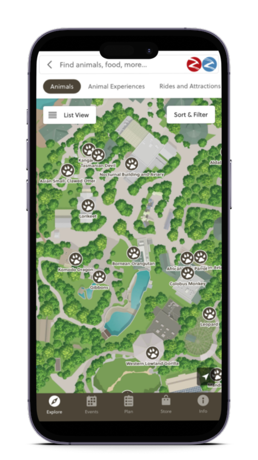 Mobile App | Columbus Zoo and Aquarium